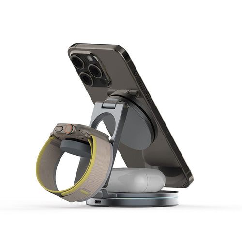 Valore 3-in-1 Desktop Foldable Wireless Charger (WL-002)