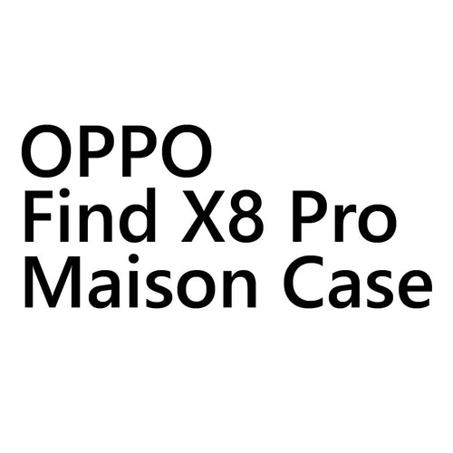 FLB- OPPO Find X8 Pro Maison Case