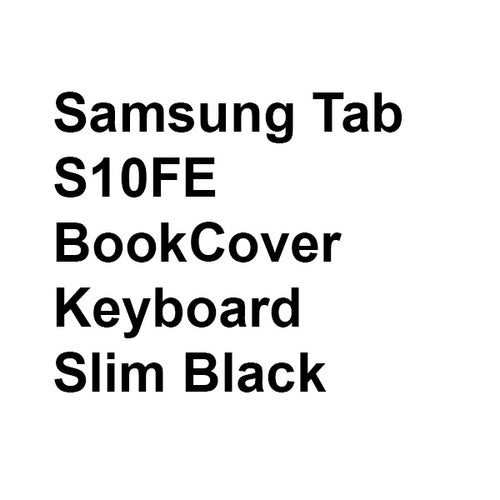 Samsung Tab S10FE BookCover Keyboard Slim Black