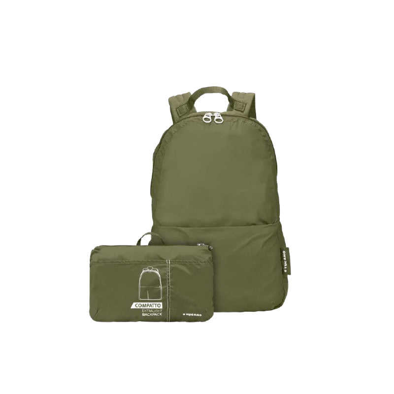 Tucano BPCOBK-VM Foldable Compatto Backpack (Green)
