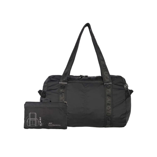 Tucano BLMOWE-BK Let Me Out Foldable Weekend Duffle (Black)