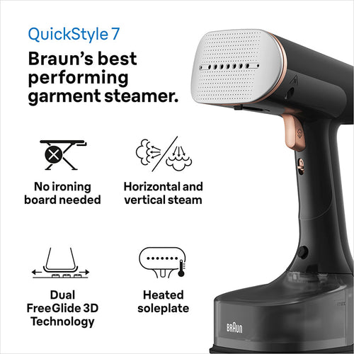 Braun GS7077BK Garment Steamer