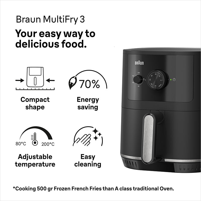 Braun MultiFry 3 HF3000 Air Fryer