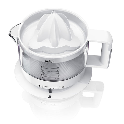 Braun CitrusQuick 1 CJ3000WH Citrus Squeezer (White)