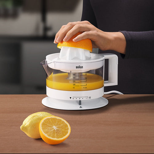 Braun CitrusQuick 1 CJ3000WH Citrus Squeezer (White)