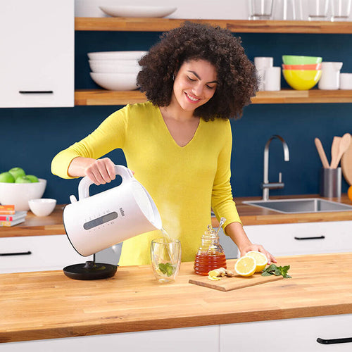 Braun Breakfast1 WK101AI-WK1100WH Water Kettle (White)