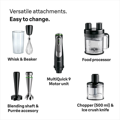 Braun MultiQuick 9 HB901-MQ9187XLI Hand Blender