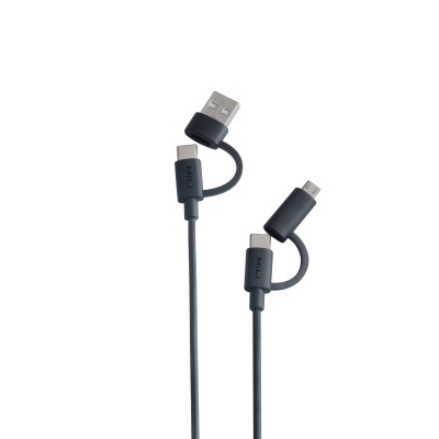 MILI  HX-L41  4 in 1 Charging Cable 1M (Black)