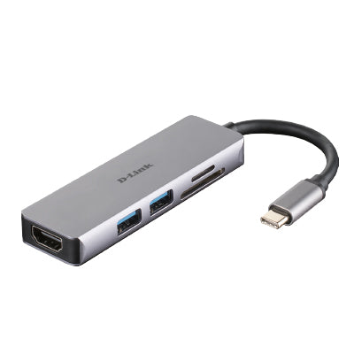 D-Link DUB-M530 5-in-1 USB Type-C Hub with HDMI and SD/microSD Card Reader