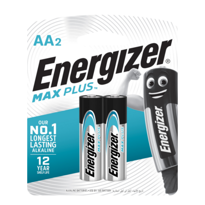 Energizer Max Plus EP91 BP2 AA Battery