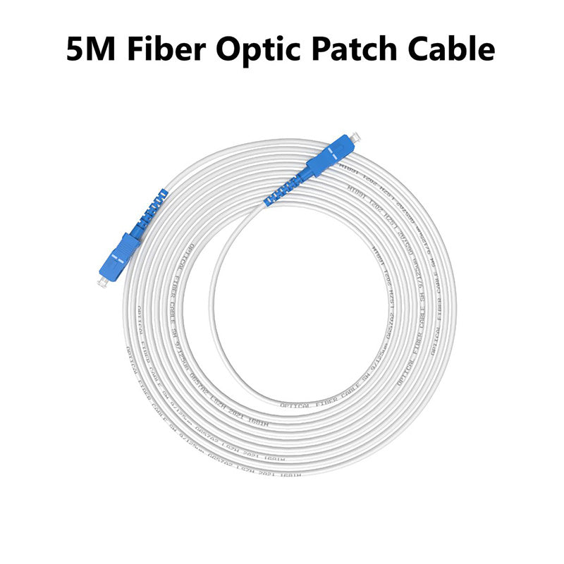 Moveteck NB1284 Fiber Optic Patch Cable 5M