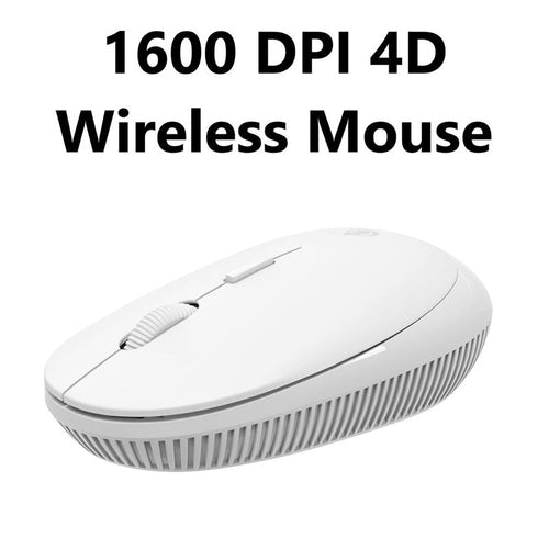 Moveteck NG6049 Wireless Mouse 2.4 Ghz 4D 1600DPI (White)