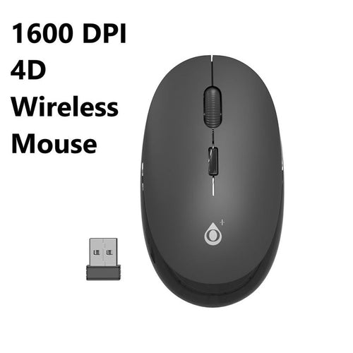 Moveteck NG6049 Wireless Mouse 2.4 Ghz 4D 1600DPI (Black)