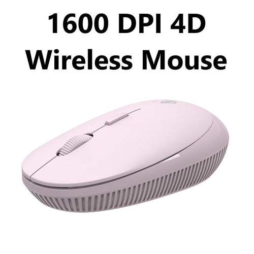 Moveteck NG6049 Wireless Mouse 2.4 Ghz 4D 1600DPI (Pink)