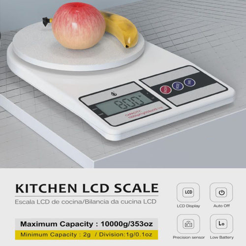 Moveteck NR9329 Digital Display Kitchen Scale 10000g