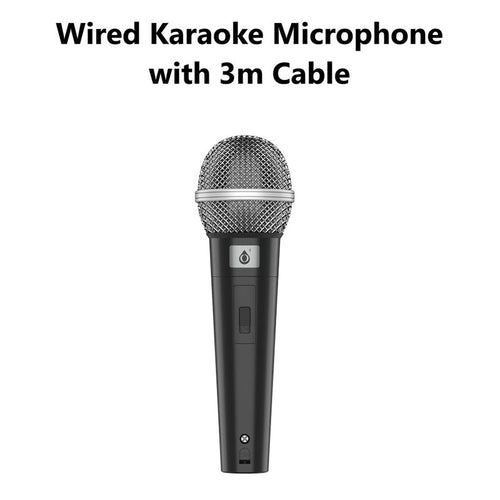 Moveteck NR9337 Wired Mircophone with 3M Cable (Black)