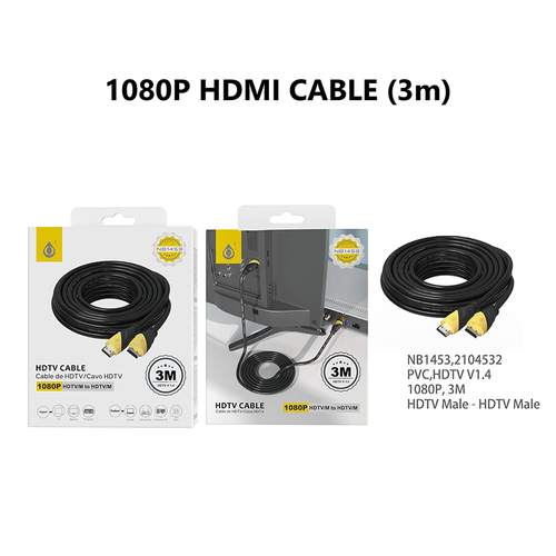 Moveteck NB1453 1080P HDMI Cable 3M