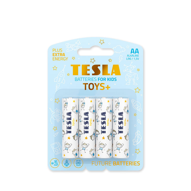 Tesla BOY-LR06-4B AA Toys+ Alkaline Boy (4 Pcs)
