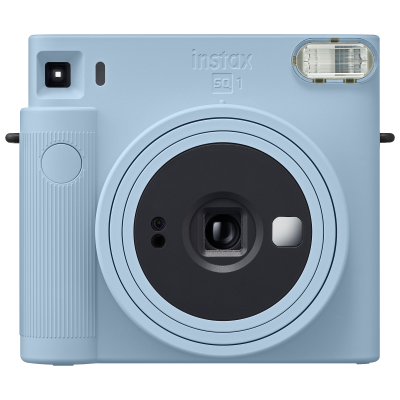 Fuji Instax SQUARE SQ1 Instant Camera Combo Kit (Blue)