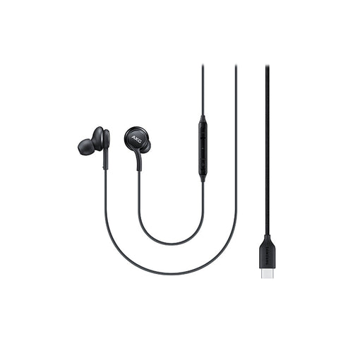 Samsung Type-C Earphones (EO-IC100BBEGWW, Black)