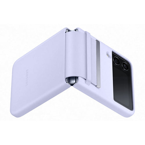 Samsung Galaxy Z Flip4 Flap Leather Cover Arctic Blue