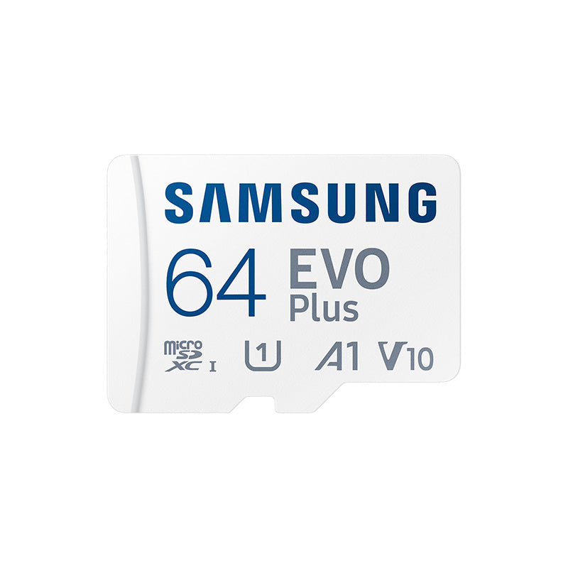 Samsung EVO Plus 64GB microSD with adapter