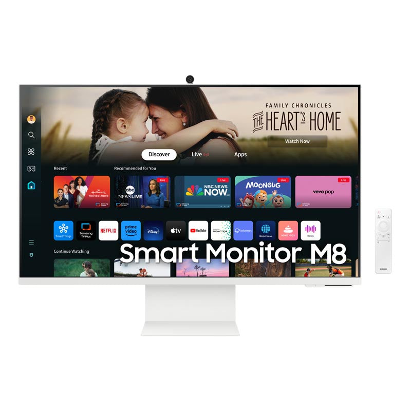 Samsung 32 UHD M8 Flat Smart Monitor