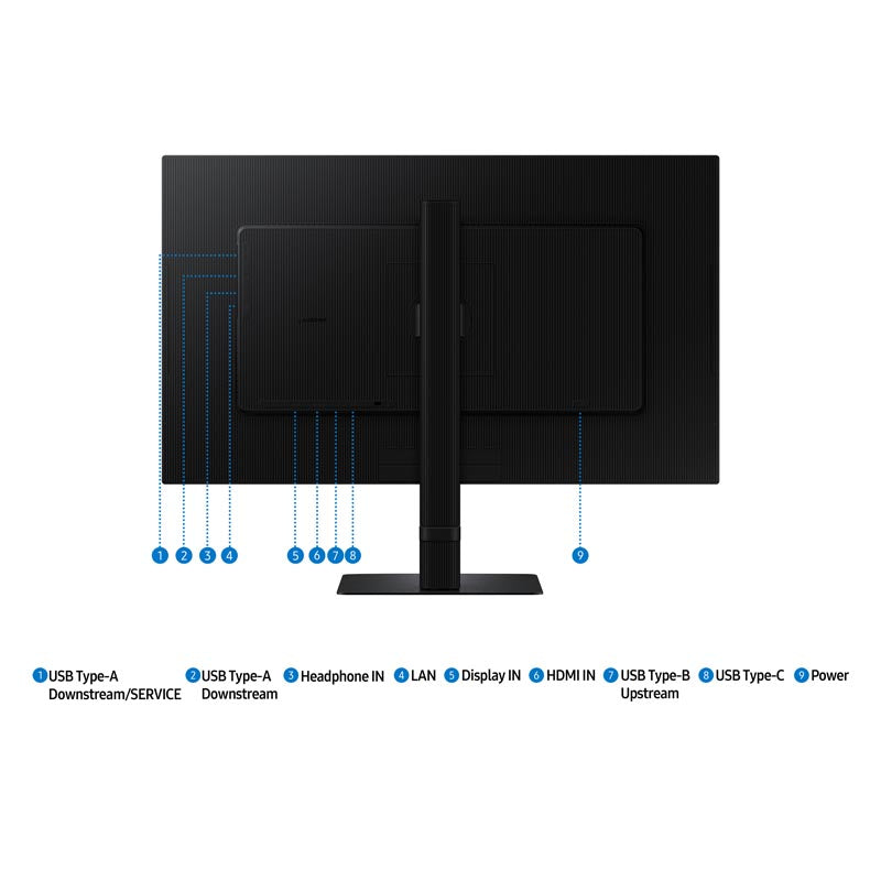 Samsung 27 Flat UHD Viewfinity S8 Monitor