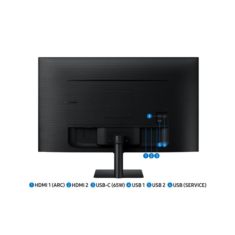 Samsung 32 UHD M7 Flat Smart Monitor (Black)