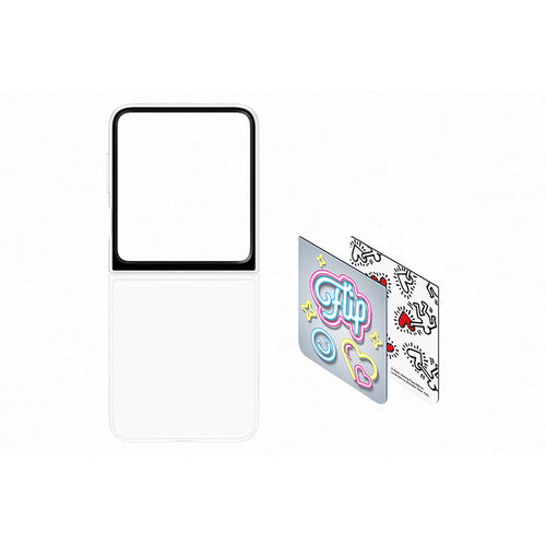 Samsung Galaxy Z Flip6 EF-ZF741CWEGWW Flipsuit Case White
