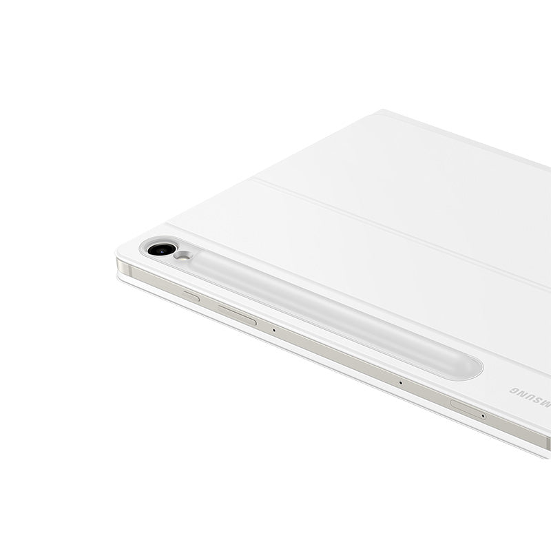 Samsung Galaxy Tab S9 / Tab S9 FE Book Cover Keyboard (AI Hotkey) - White