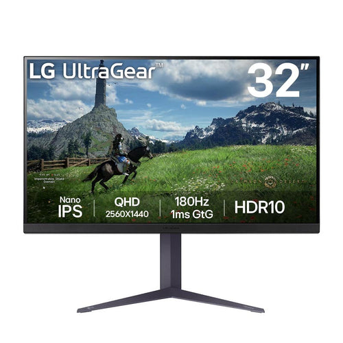 LG UltraGear 32GS85Q-B 32-inch QHD 180Hz Nano IPS Gaming Monitor
