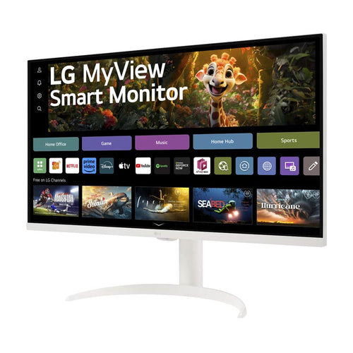 LG MyView 32SR75U-W 32-inch UHD/USB-C PD/VA Smart Monitor