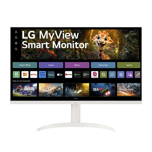 LG MyView 32SR75U-W 32-inch UHD/USB-C PD/VA Smart Monitor