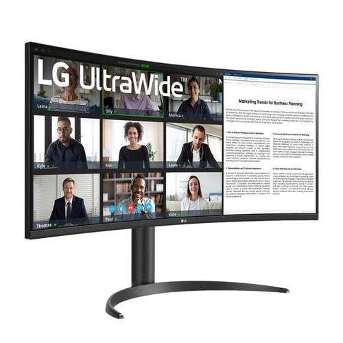 LG 34WR55QK-B 34 WQHD/100Hz/Type-C/HAS/Curved Monitor