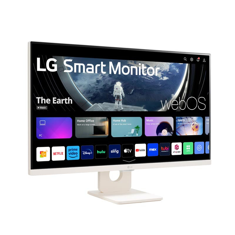LG 27U511SA-W 27 Full HD IPS Smart Wireless Monitor