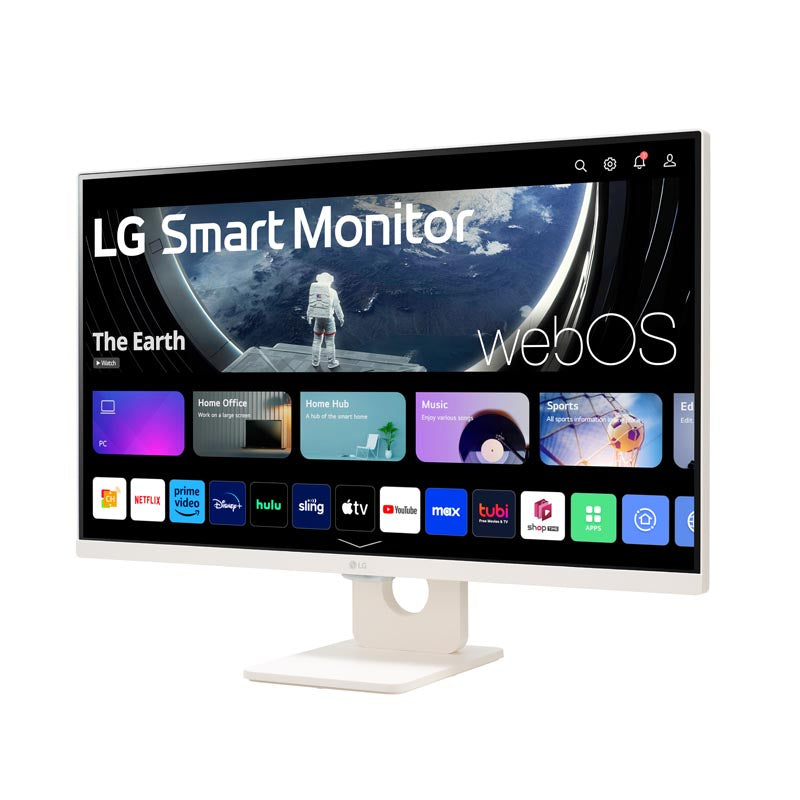 LG Smart Monitor 27U511SA-W - 27 Full HD IPS with webOS