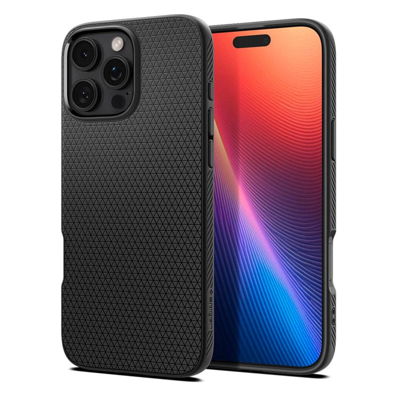 Spigen iPhone 16 Pro 6.3 (2024) Liquid Air Matte Black