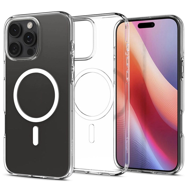 Spigen iPhone 16 Pro Max 6.9 (2024) Liquid Crystal MagFit Crystal Clear