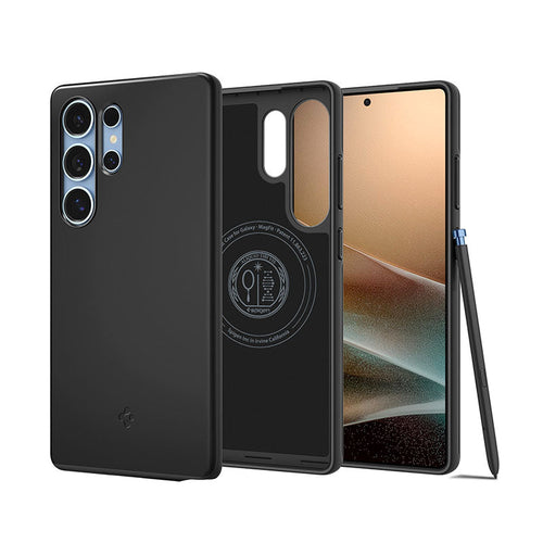 Spigen ACS08946 Galaxy S25 Ultra Thin Fit MagFit Black