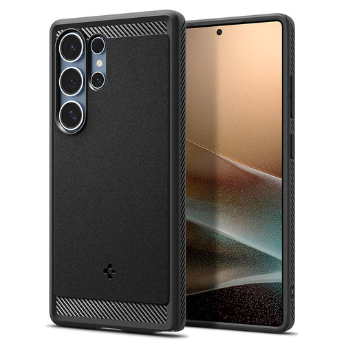 Spigen ACS08951 Galaxy S25 Ultra Rugged Armor MagFit Matte Black
