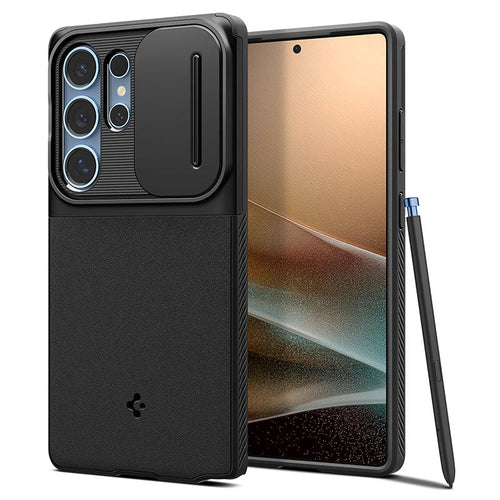 Spigen ACS08969 Galaxy S25 Ultra Optik Armor Black