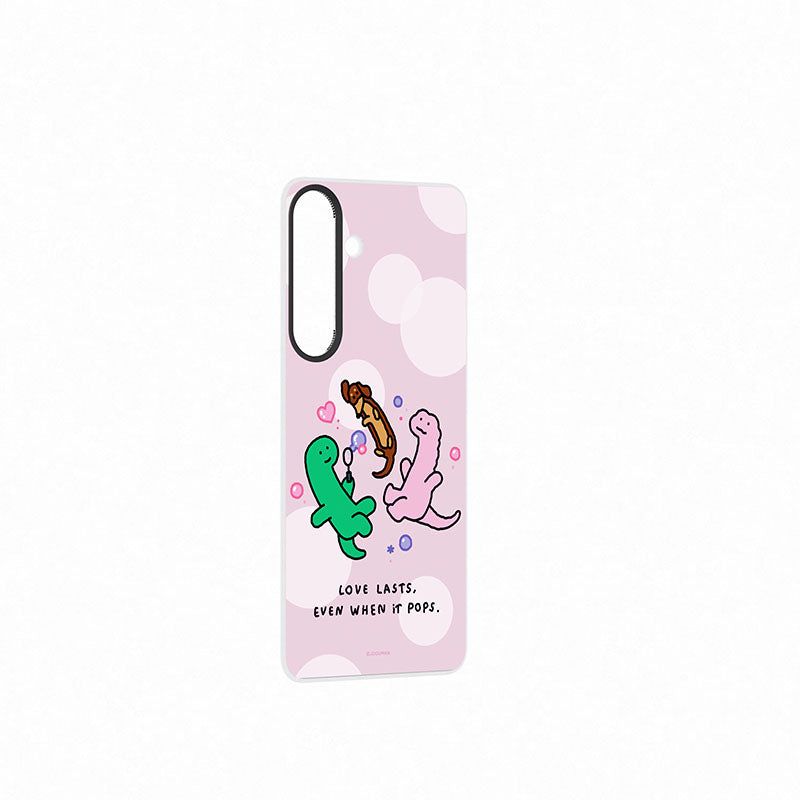 Samsung Galaxy S25 Flipsuit Card Joguman Love Lasts (Pink)