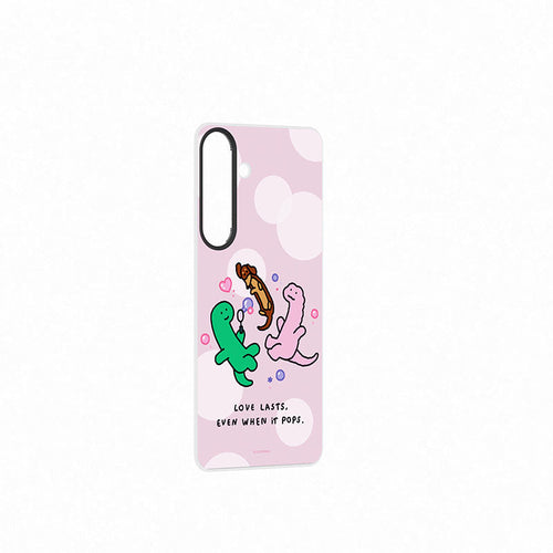 Samsung Galaxy S25 Flipsuit Card Joguman Love Lasts (Pink)