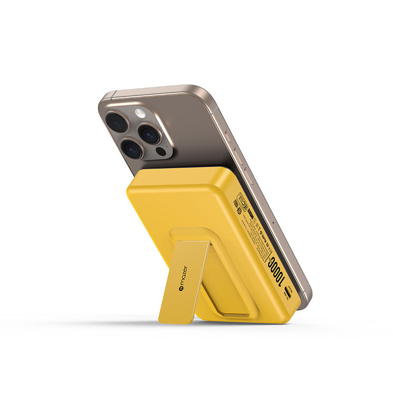 Mazer M-MagAir20-Sol Magnetic 15W 10,000mAh PD30W with iStand Power Bank (Sol)