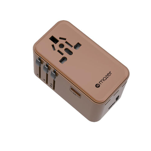 Mazer M-IFTravel1160PD-D PD160W 3C1A World Travel Charger (Desert Titanium)
