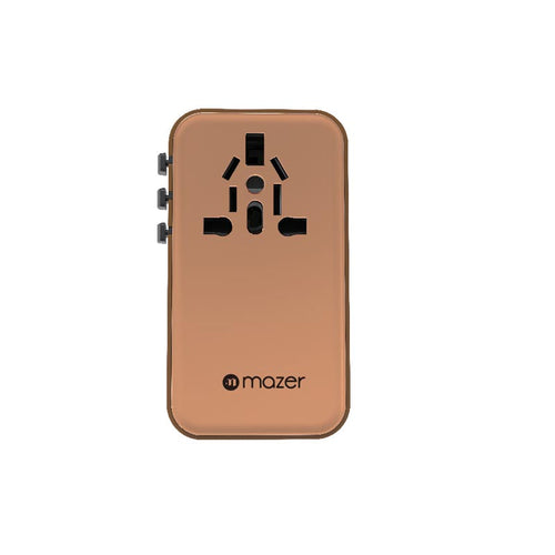 Mazer M-IFTravel1160PD-D PD160W 3C1A World Travel Charger (Desert Titanium)