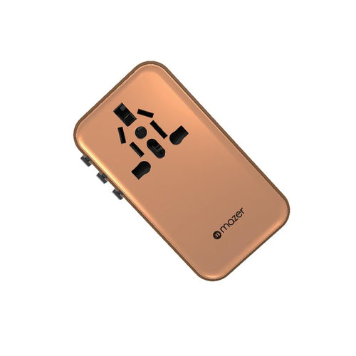Mazer M-IFTravel1160PD-D PD160W 3C1A World Travel Charger (Desert Titanium)