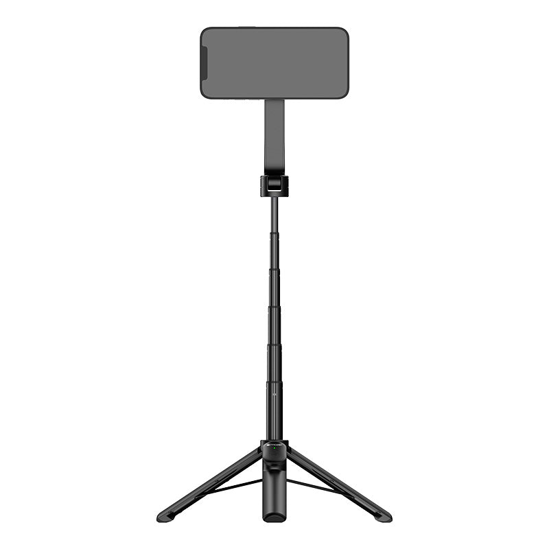 Mazer M-MS20S-BK 64CM Foldable Magnetic Selfie Stick, BT Remote (Black)