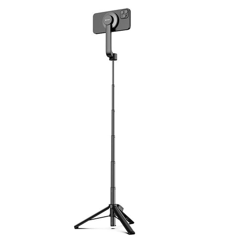 Mazer M-MS20S-BK 64CM Foldable Magnetic Selfie Stick, BT Remote (Black)